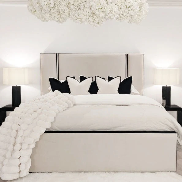 AlessiVelvetLuxuryBedwithContrastBlackPiping_1