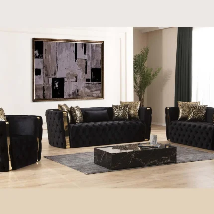Naomi Living Room Sofa Set